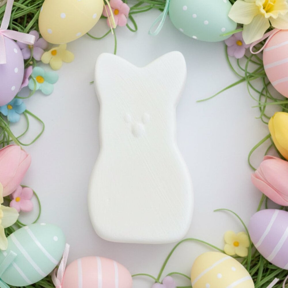 Ceramic Bunny “Peeps” –‎ DIY Painting Craft